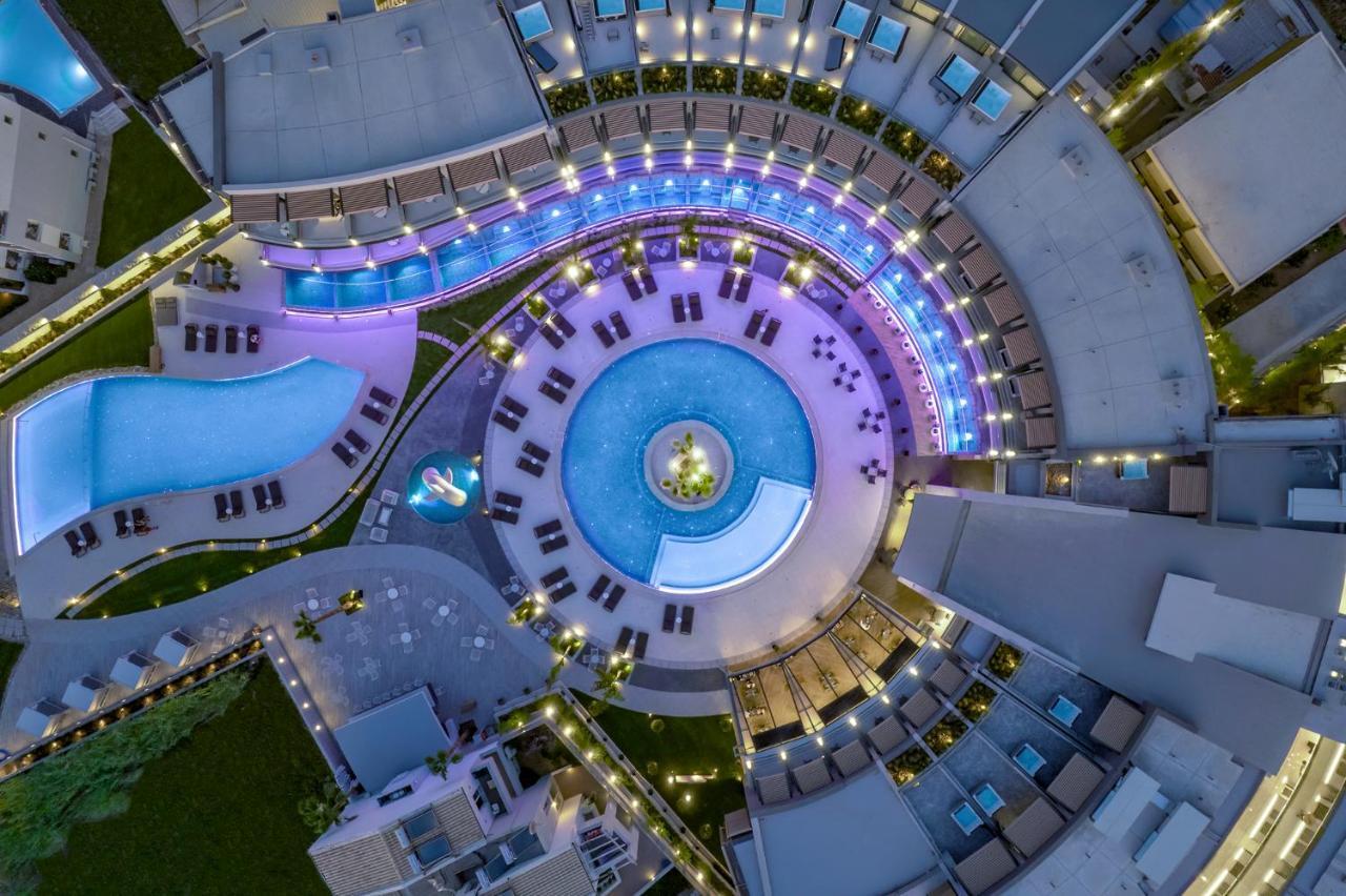 Nautilux Rethymno By Mage Hotels Dış mekan fotoğraf Aerial view of the hotel