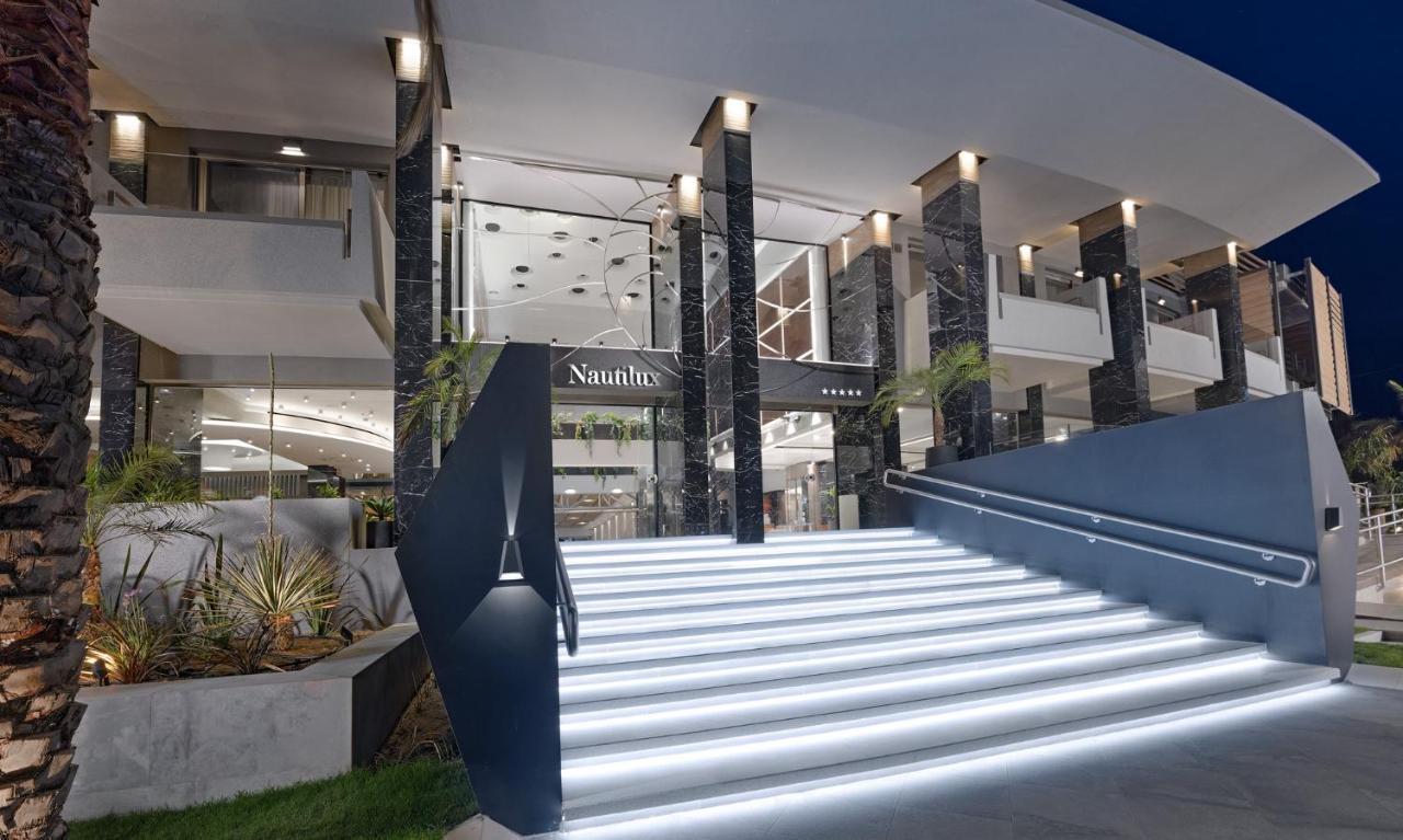 Nautilux Rethymno By Mage Hotels Dış mekan fotoğraf The main entrance of the hotel