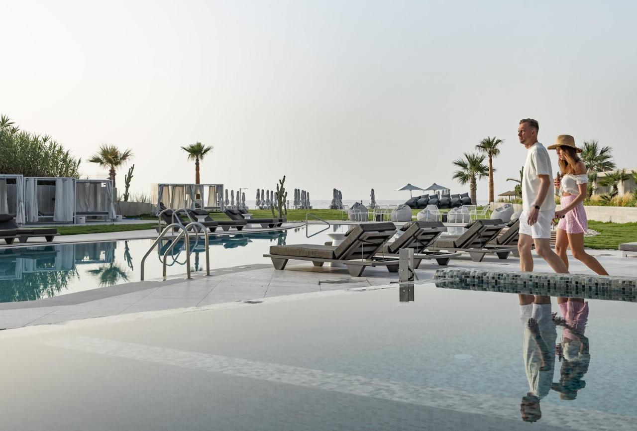 Nautilux Rethymno By Mage Hotels Dış mekan fotoğraf The swimming pool at the resort