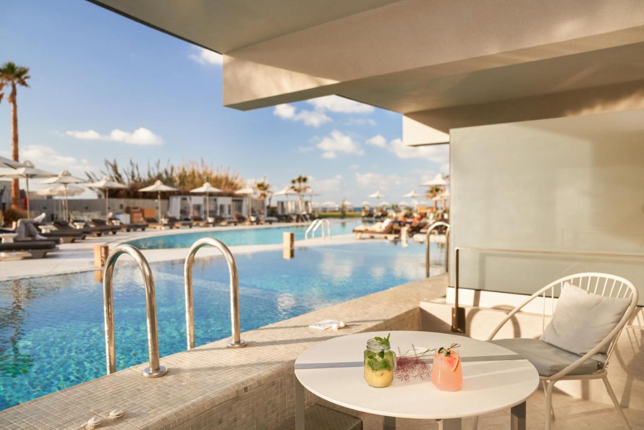 Nautilux Rethymno By Mage Hotels Dış mekan fotoğraf The swimming pool at the hotel