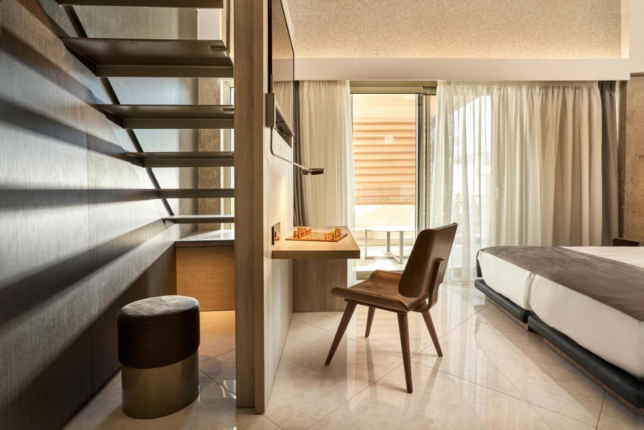 Nautilux Rethymno By Mage Hotels Dış mekan fotoğraf A room at the hotel
